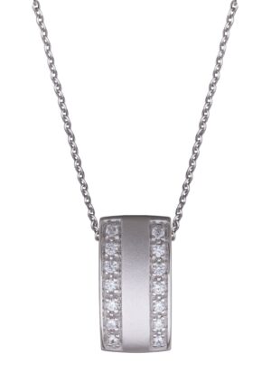 Orphelia Dames 925 Sterling Zilveren Ketting met Hanger - Zilver ZH-4575