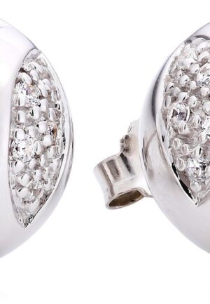 Orphelia Dames 925 Sterling Zilveren Stud Oorbellen - Zilver ZO-5912