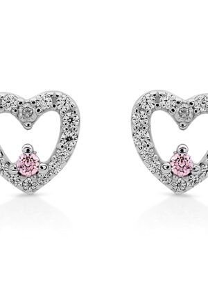 Orphelia 'Marise' Dames 925 Sterling Zilveren Stud Oorbellen - Zilver ZO-7488