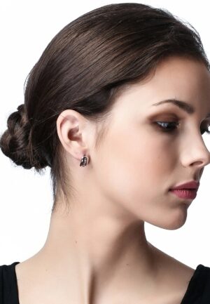 Alternative view of Orphelia Dames 925 Sterling Zilveren Stud Oorbellen - Zilver ZO-5585