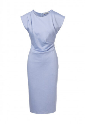 Beaumont - Licht Blauw | Dames | Jurk | Licht Blauw | 46 | regular | Kamst mode