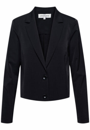 &Co - Zwart | Dames | Blazer | Zwart | XXL | regular | Kamst mode