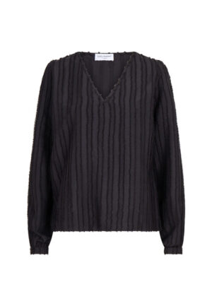 Lofty Manner - Zwart | Dames | Blouse | Zwart | 4XL | regular | Kamst mode