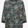 Blouse met 3/4-mouwen en print - Afbeelding 2