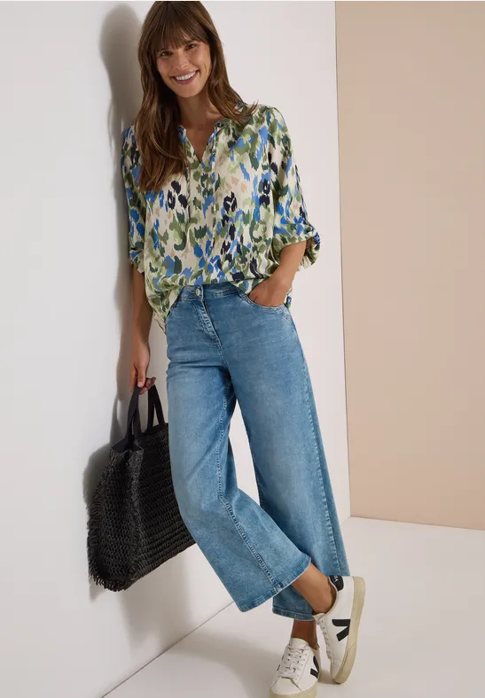 Blouse met 3/4-mouwen