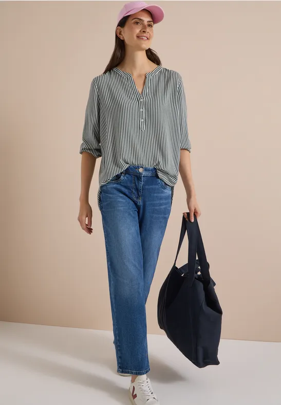 Blouse met 3/4-mouwen
