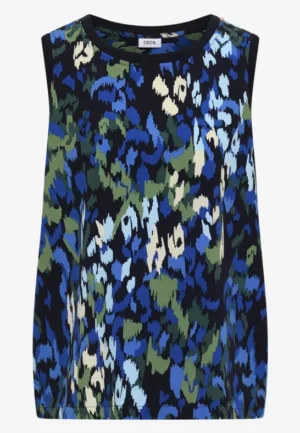 Alternative view of Blouse met ronde hals en print