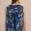 Blouse met ronde hals en print - Afbeelding 3