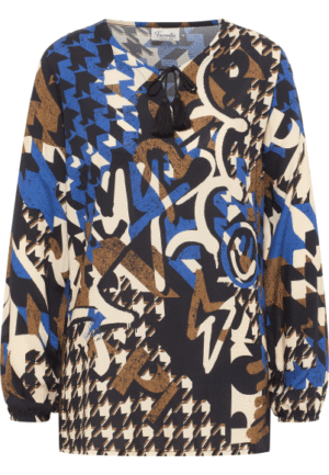 Barbara Lebek - Black Print | Dames | Blouse | Black Print | 50 | regular | Kamst mode