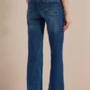 Bootcut-jeans met High Waist in Slim Fit - Afbeelding 3