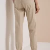 Broek met Mid Waist-taille en smalle pijpen in een Loose Fit-pasvorm - Afbeelding 3