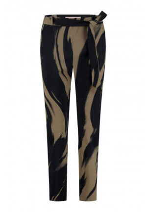 Nukus - Zwart | Dames | Broek | Zwart | L | regular | Kamst mode
