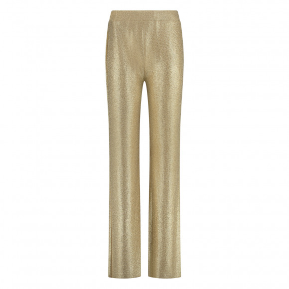 Nukus - Goud | Dames | Broek | Goud | XXL | regular | Kamst mode