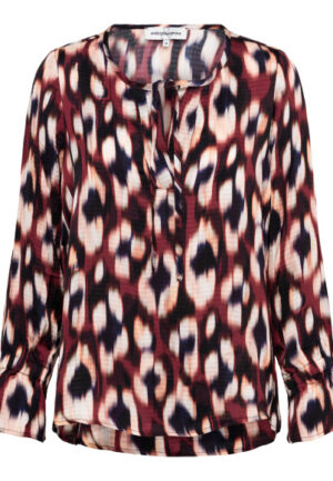 &Co - D.Rood | Dames | Blouse | D.Rood | S | regular | Kamst mode