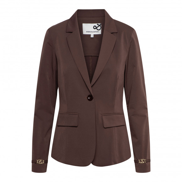 &Co - Bruin | Dames | Blazer | Bruin | L | regular | Kamst mode