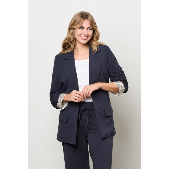 &Co - Navy | Dames | Blazer | navy | XS | regular | Kamst mode