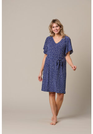 &Co - Blauw | Dames | Jurk | Blauw | M | regular | Kamst mode