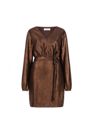 Lofty Manner - Bruin | Dames | Jurk | Bruin | XXL | regular | Kamst mode