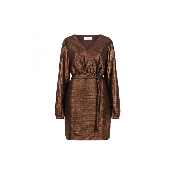 Lofty Manner - Bruin | Dames | Jurk | Bruin | XXL | regular | Kamst mode