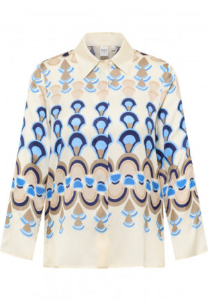 Eterna - Creme | Dames | Blouse | Creme | 46 | regular | Kamst mode