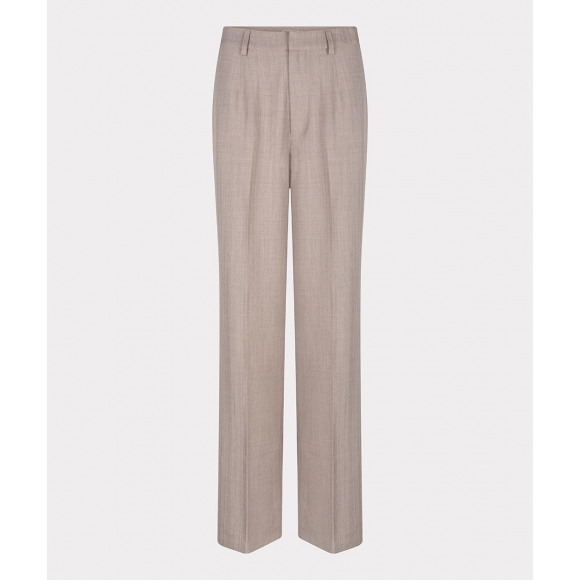 Esqualo - Beige | Dames | Broek | Beige | 46 | regular | Kamst mode