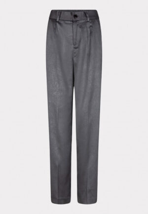 Esqualo - Antraciet | Dames | Broek | Antraciet | 44 | regular | Kamst mode