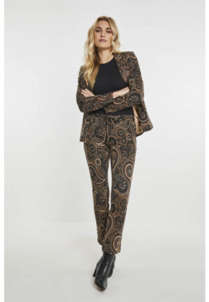Para Mi - Paisley Beige | Dames | Broek | Paisley Beige | 36 | regular | Kamst mode