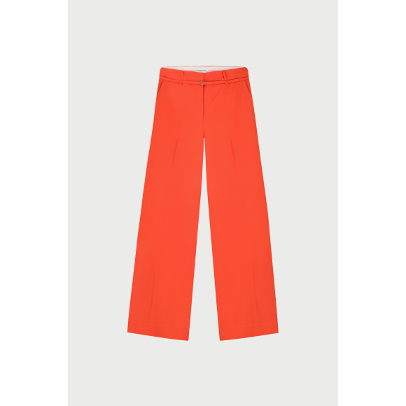 Fabienne Chapot - Tangerine red | Dames | Broek | tangerine red | 42 | regular | Kamst mode
