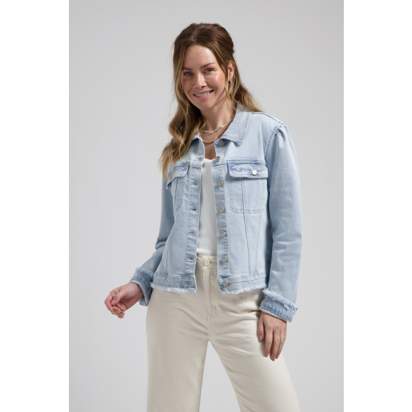 Florez - Bleach Denim | Dames | Spijkerjas | Bleach Denim | M | regular | Kamst mode