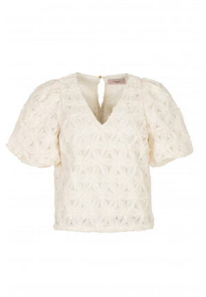 Freebird - Off White | Dames | Top | Off White | L | regular | Kamst mode