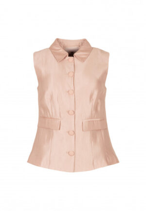 Freebird - Oranje | Dames | Gilet | Oranje | L | regular | Kamst mode