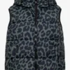 Gewatteerd vest met capuchon en zakken - Afbeelding 2