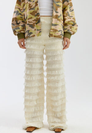 Harper & Yve - Ecru | Dames | Broek | Ecru | XL | regular | Kamst mode