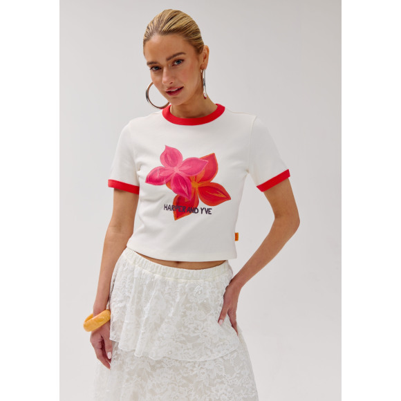 Harper & Yve - Wit | Dames | Top | Wit | XXL | regular | Kamst mode
