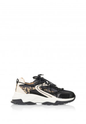 DWRS - Zwart | Dames | Sneaker | Zwart | 40 | regular | Kamst mode