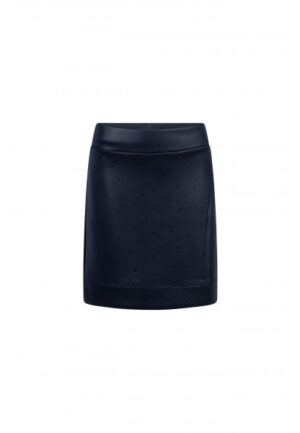 Jansen Amsterdam - Blauw | Dames | Rok | Blauw | XL | regular | Kamst mode