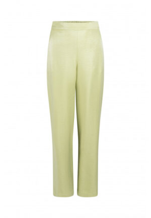 Jansen Amsterdam - Groen | Dames | Broek | Groen | 46 | regular | Kamst mode