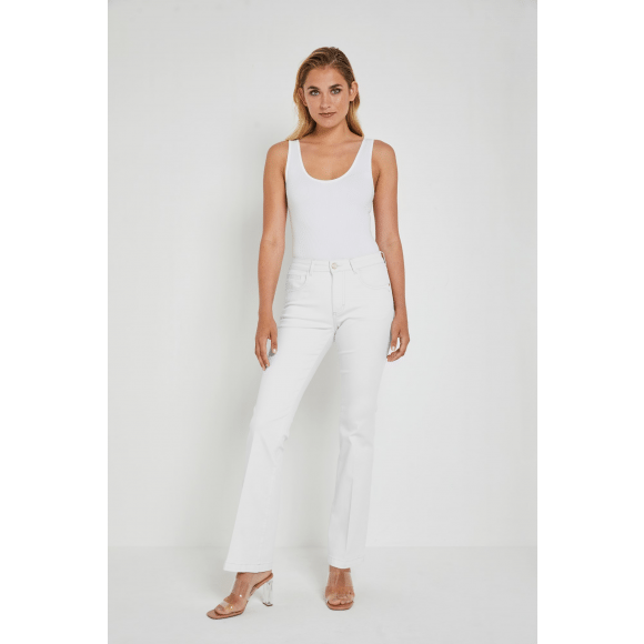 Para Mi - Off White | Dames | Jeans | Off White | 42 | regular | Kamst mode