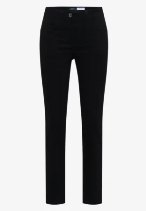Alternative view of Jeans met High Waist en Slim Leg in Slim Fit