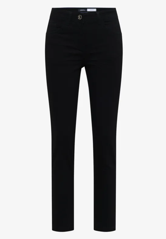 Jeans met High Waist en Slim Leg in Slim Fit - Afbeelding 2