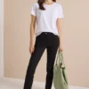 Jeans met High Waist en Slim Leg in Slim Fit