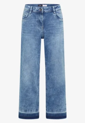 Alternative view of Jeans met Straight Leg pijpen en een rafelige zoom