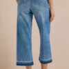 Jeans met Straight Leg pijpen en een rafelige zoom - Afbeelding 3