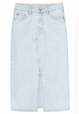 Garcia - Blauw | Dames | Rok | Blauw | XXL | regular | Kamst mode