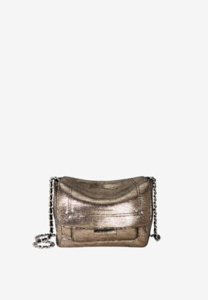 Jerome Dreyfuss crossbody Lulu S 45LULUSCH lame champagne
