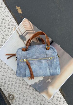 Jerome Dreyfuss crossbody Lucky Bowling Mini 47LUCKYBOMICR washed jeans