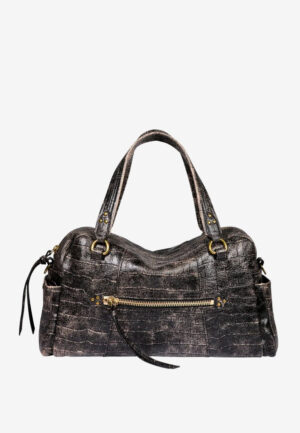 Jerome Dreyfuss handtas Lucky Bowling 47LUCKBOMO imprime croco grunge