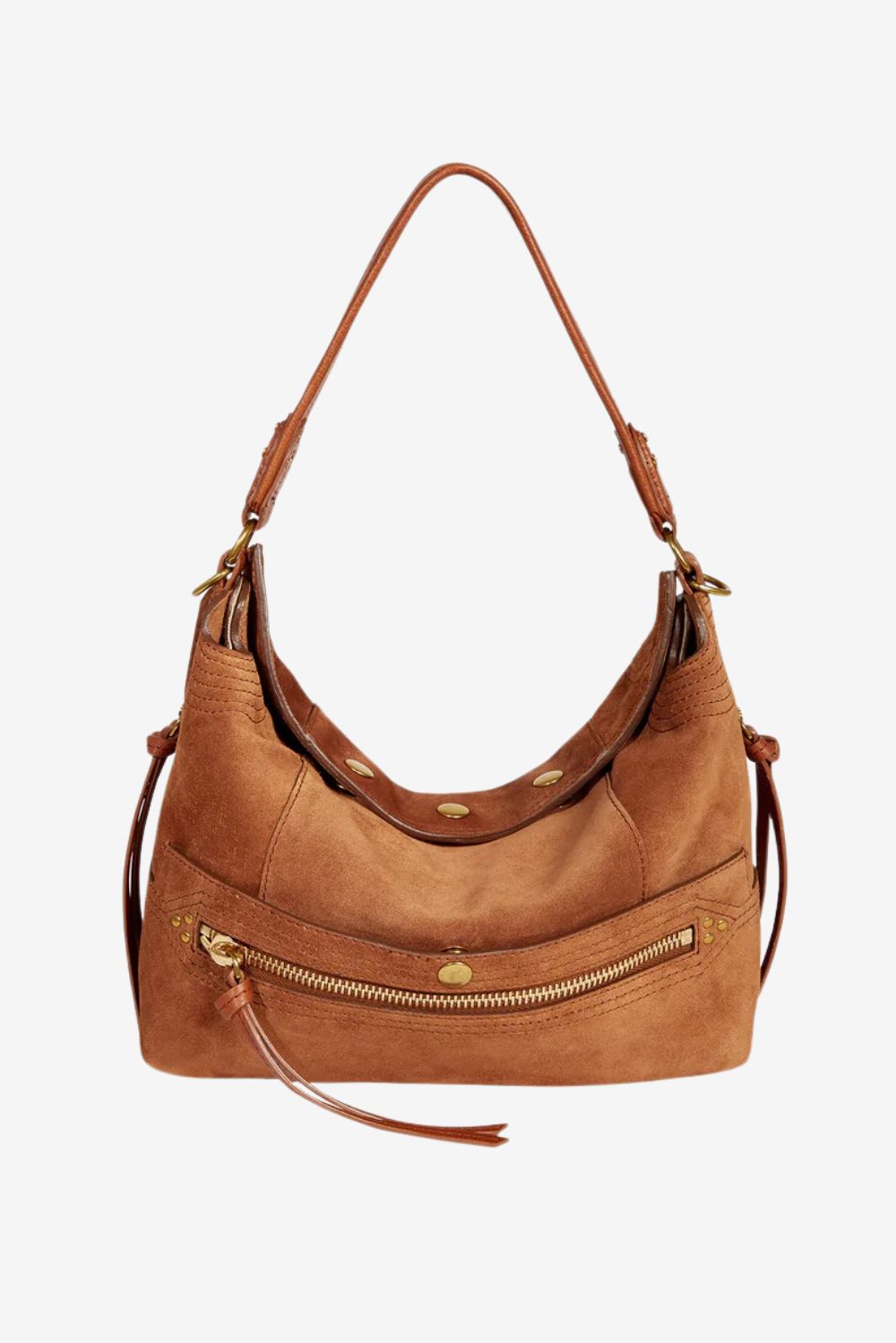 Jerome Dreyfuss handtas Lucky Hobo 45LUCKHOCR caramel