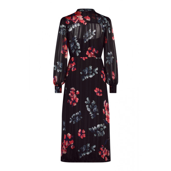 Label Dot - Zwart | Dames | Jurk | Zwart | 44 | regular | Kamst mode