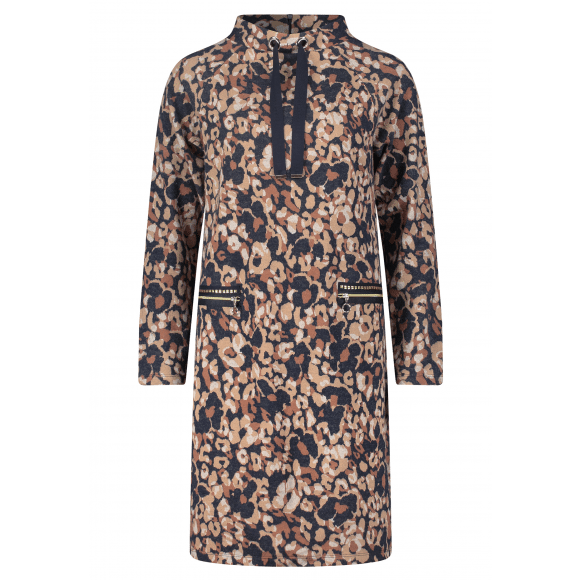 Betty Barclay - Blauw | Dames | Jurk | Blauw | 38 | regular | Kamst mode
